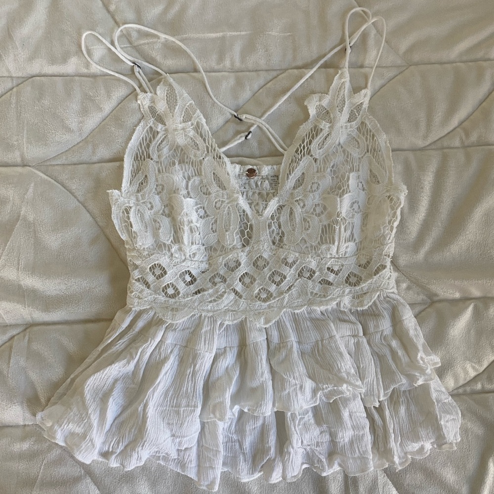 Free People Adella Tank Top with flaw-